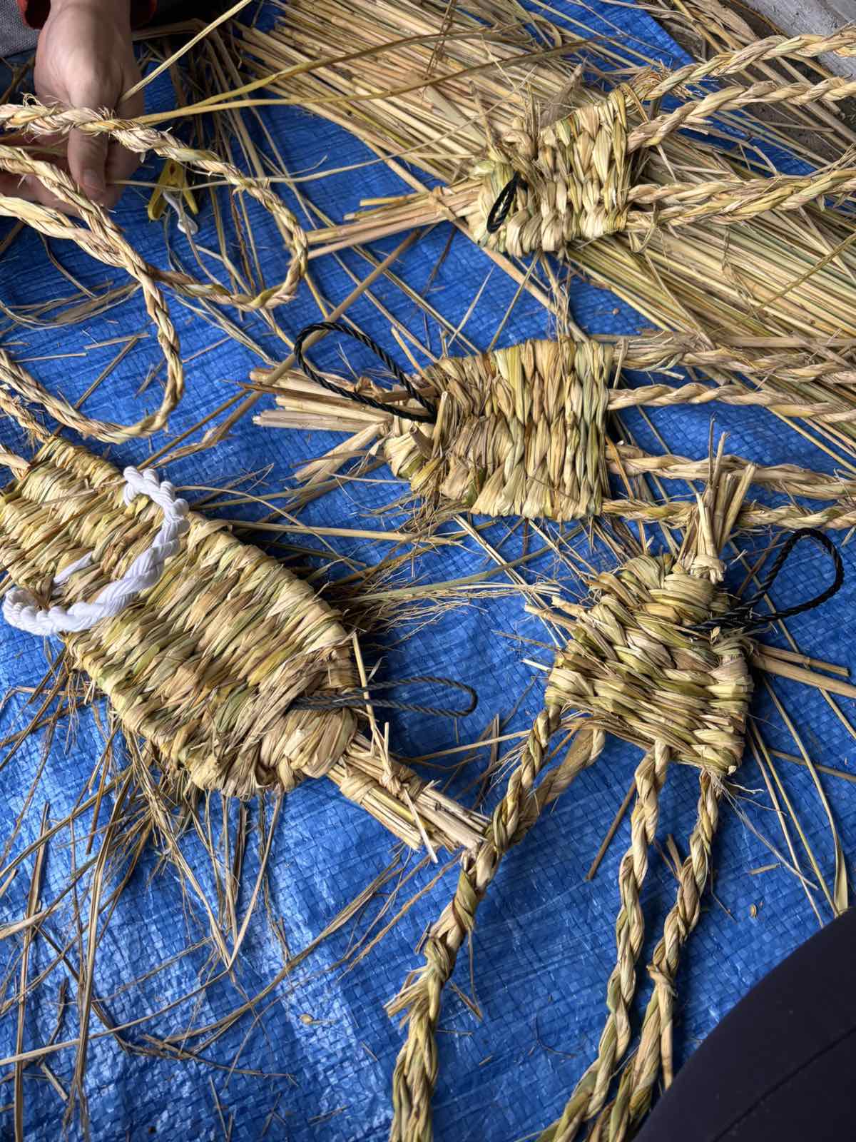 村で藁草履（わらぞうり）を作った話